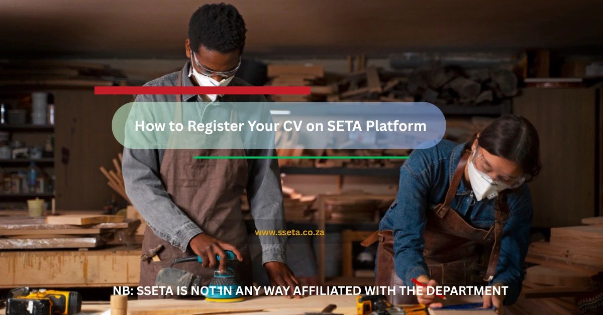 How to Register Your CV on SETA Platform