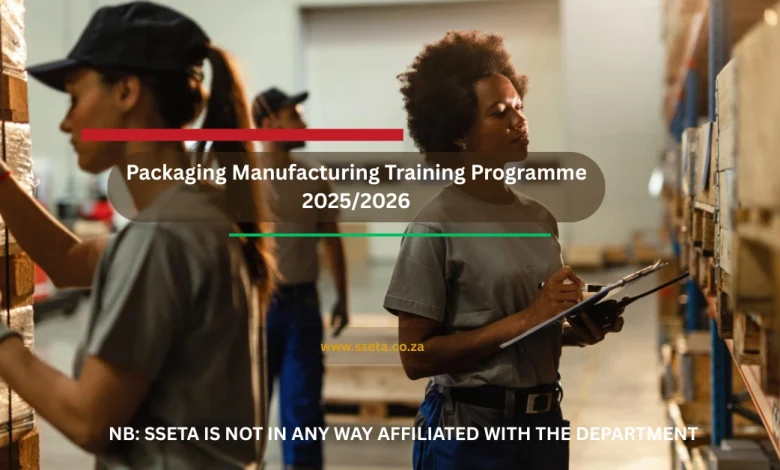 Packaging Manufacturing Training Programme 2025/2026