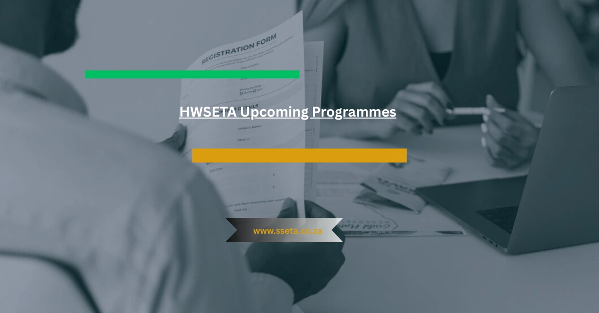 HWSETA Upcoming Programmes