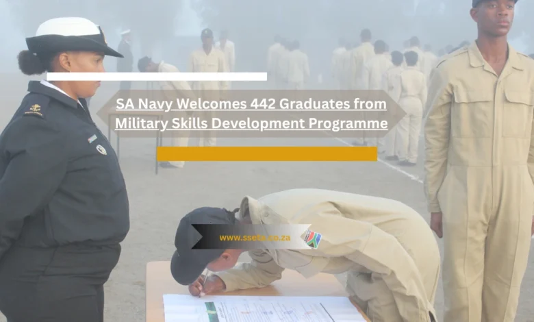 SA Navy Welcomes 442 Graduates from Military Skills Development Programme