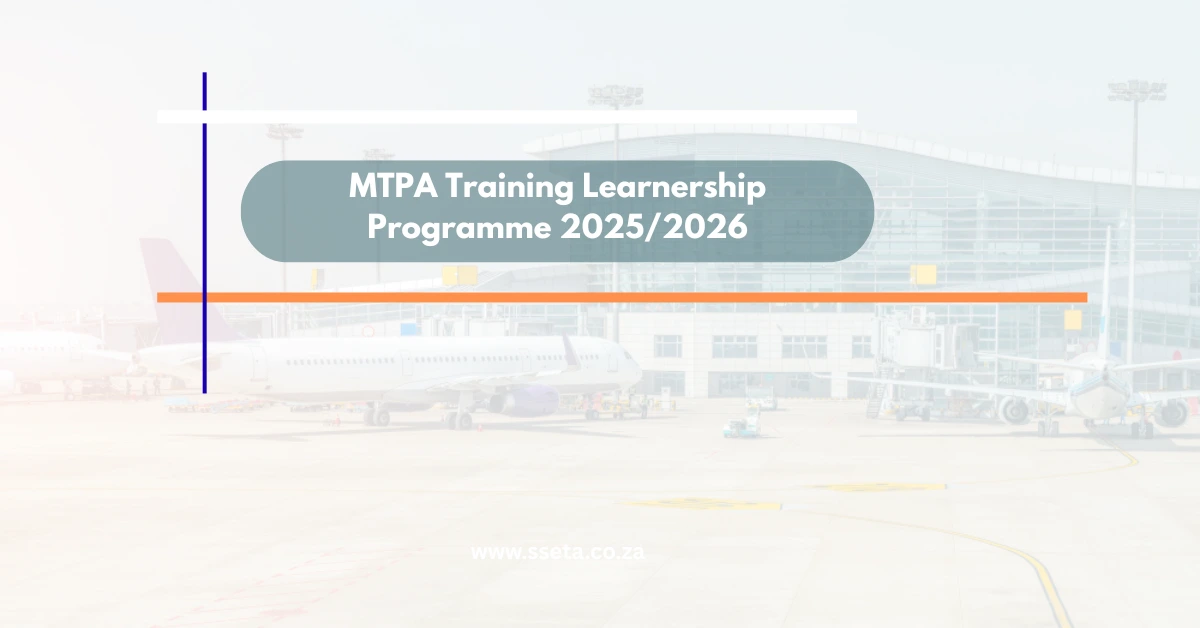 MTPA Training Learnership Programme 2025/2026