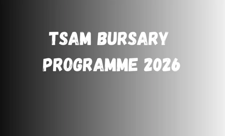 TSAM Bursary Programme 2026