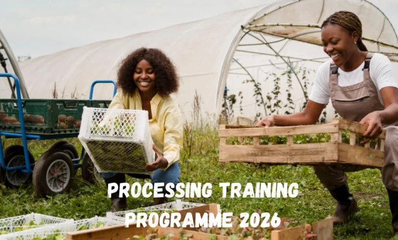 Processing Training Programme 2026