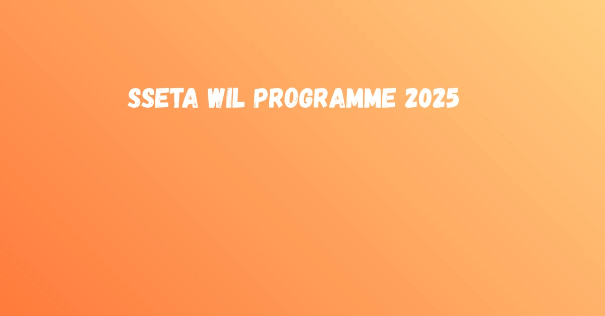 SSETA WIL Programme 2025