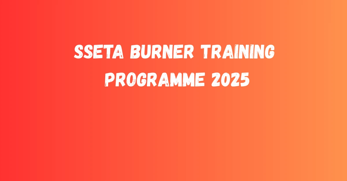 SSETA Burner Training Programme 2025