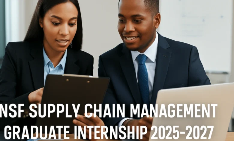 Supply Chain Management Graduate Internship Programme