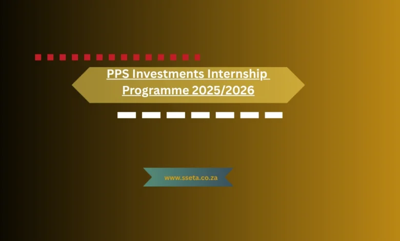PPS Investments Internship Programme 2025/2026