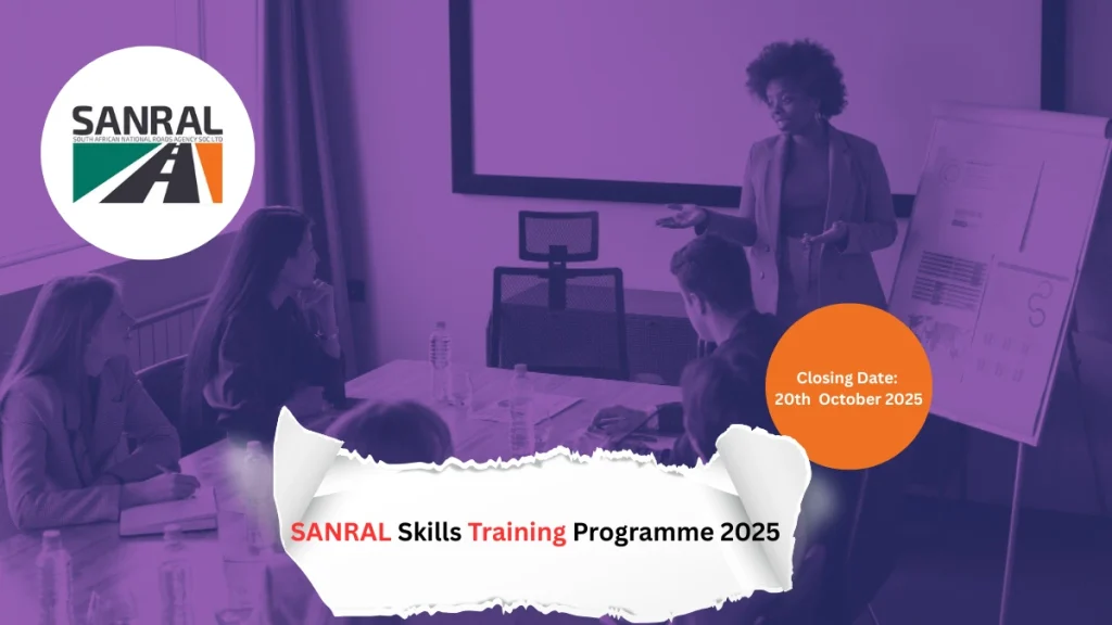 SANRAL Skills Training Programme 2025
