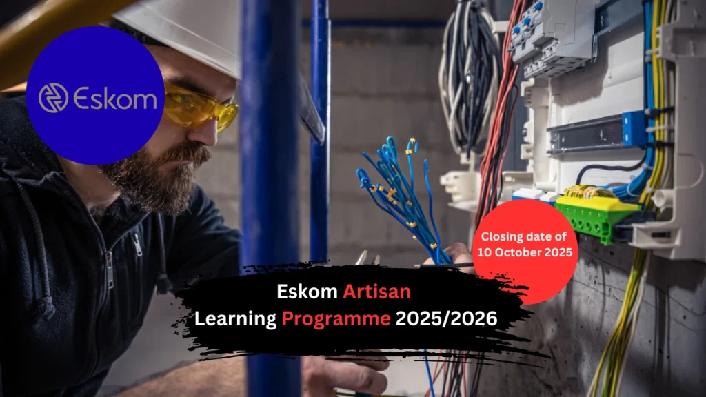 Eskom Artisan Learning Programme 2025/2026
