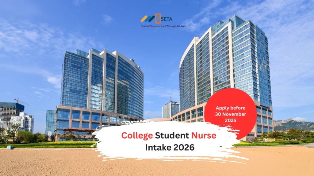 College Student Nurse Intake 2026
