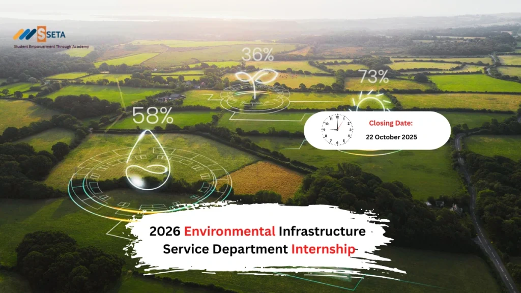2026 Environmental Infrastructure Service Department Internship