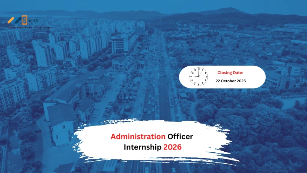 Administration Officer Internship 2026