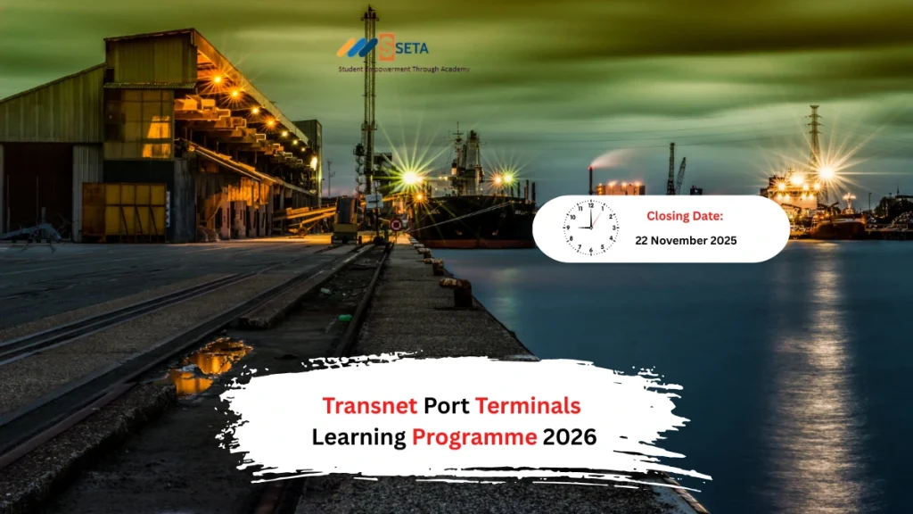 Transnet Port Terminals Learning Programme 2026
