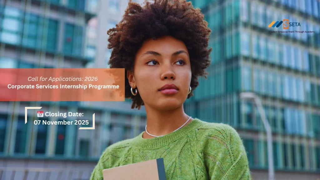 2026 Corporate Services Internship Programme