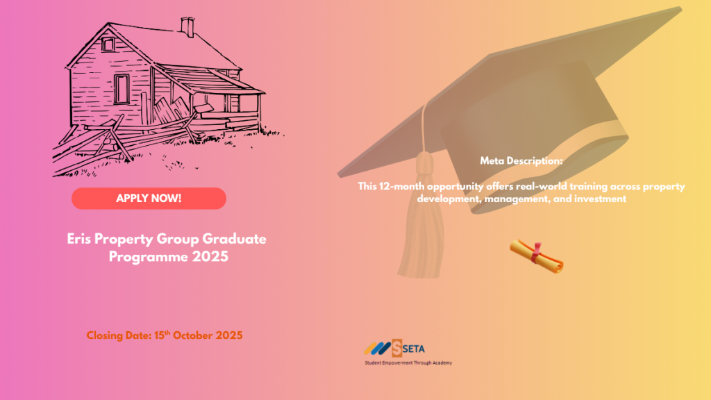 Eris Property Group Graduate Programme 2025