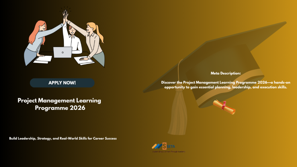 Project Management Learning Programme 2026