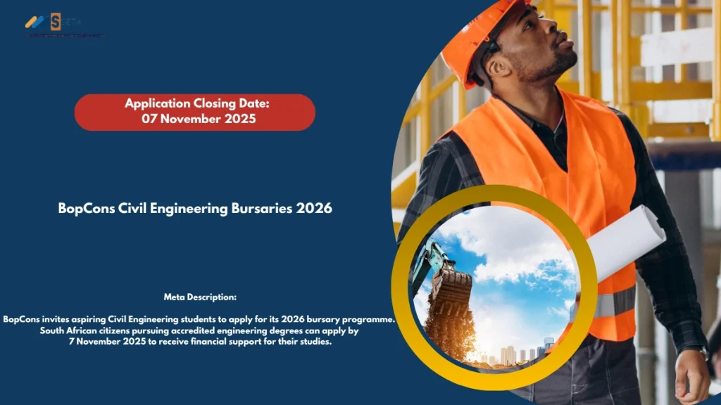 BopCons Civil Engineering Bursaries 2026