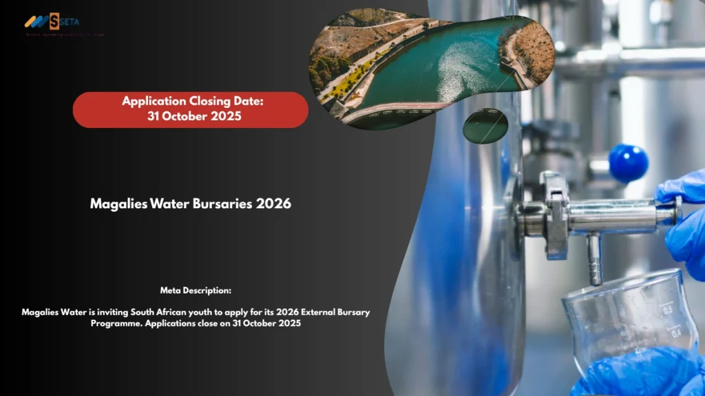 Magalies Water Bursaries 2026
