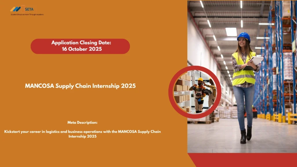 MANCOSA Supply Chain Internship 2025