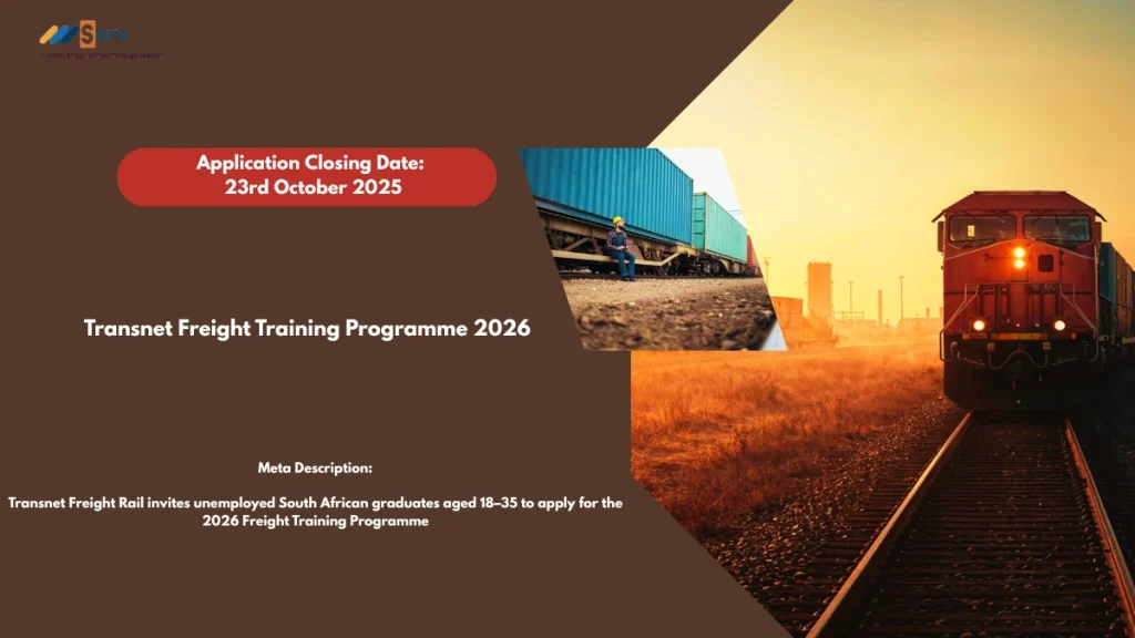 Transnet Freight Training Programme 2026
