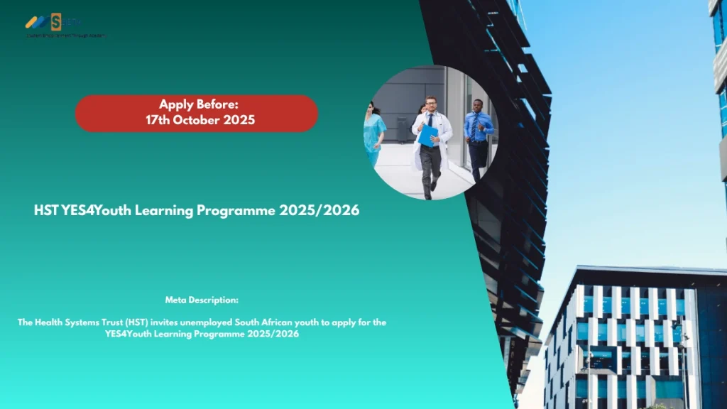 HST YES4Youth Learning Programme 2025/2026