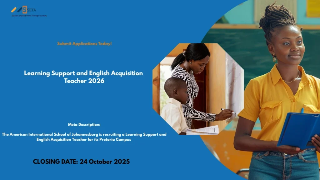 Learning Support and English Acquisition Teacher 2026