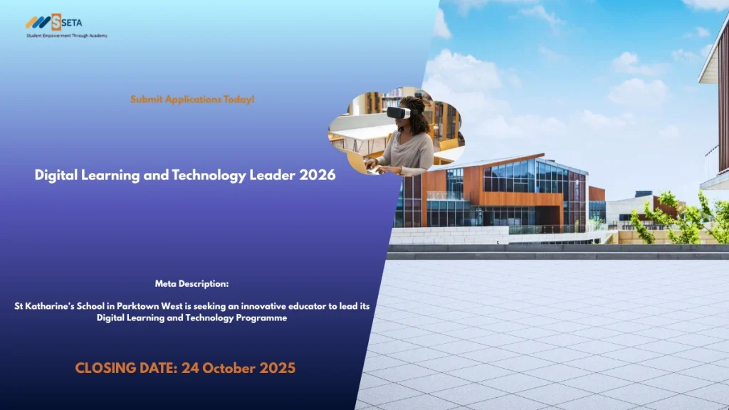 Digital Learning and Technology Leader 2026