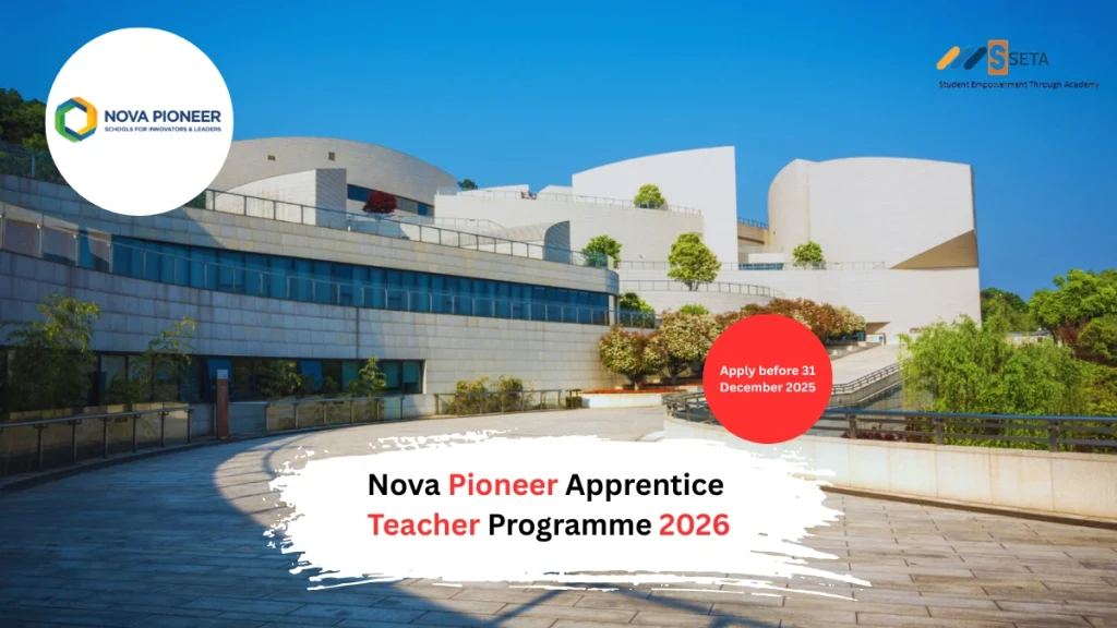 Nova Pioneer Apprentice Teacher Programme 2026