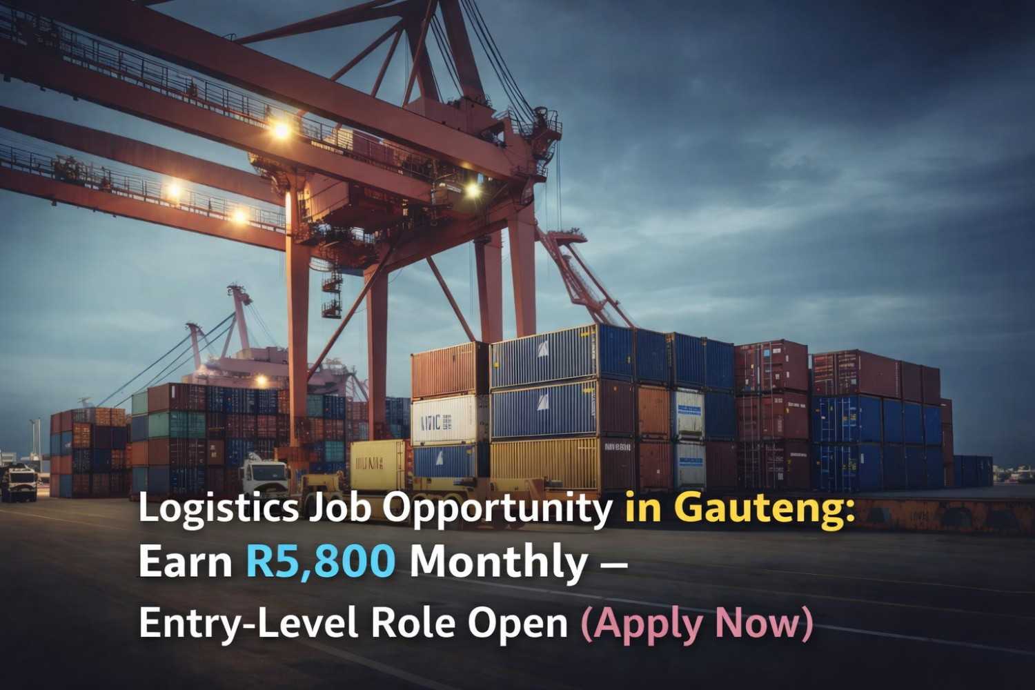 Logistics Job Opportunity in Gauteng