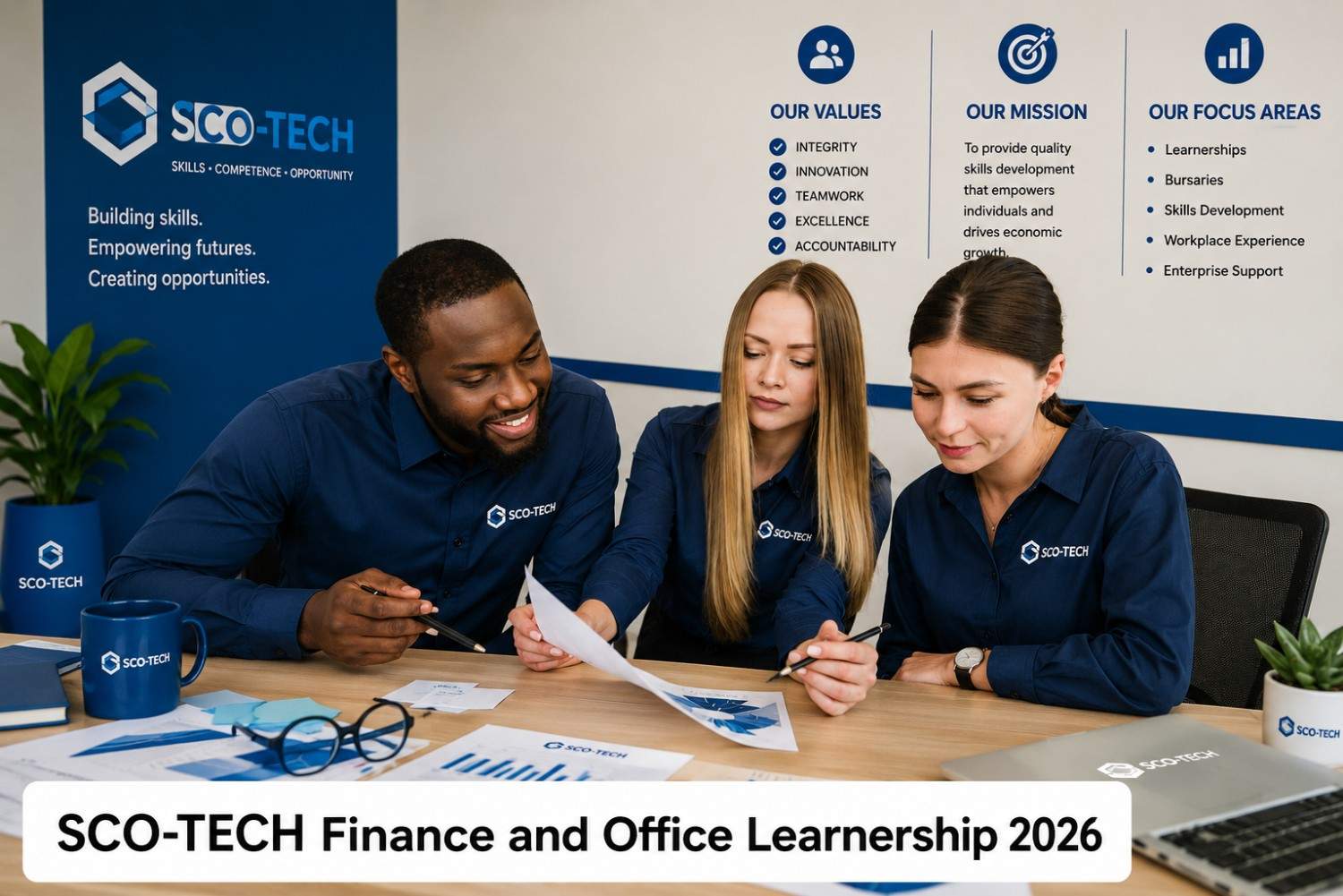 SCO-TECH Finance and Office Learnership 2026