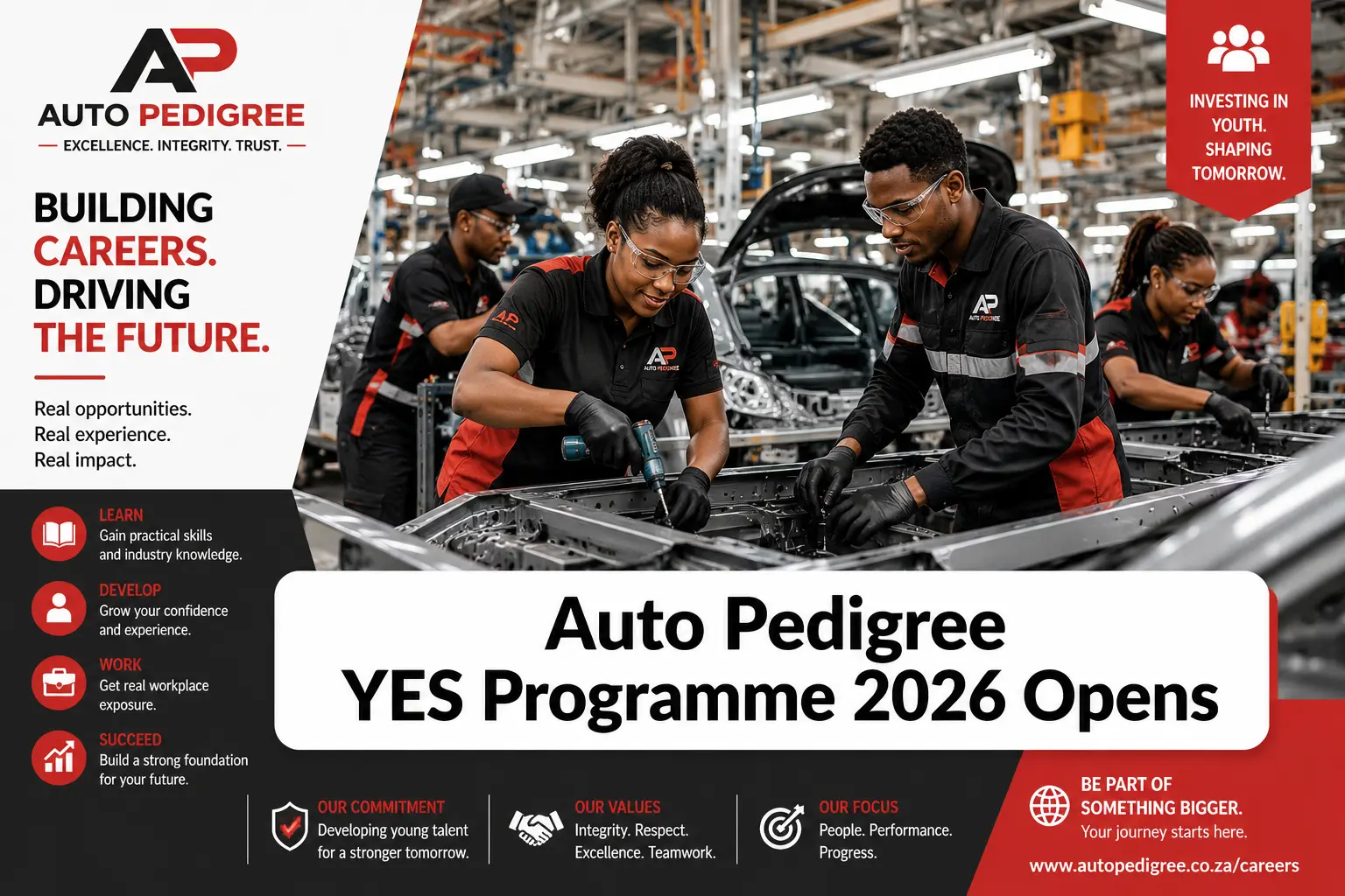 Auto Pedigree YES Programme 2026