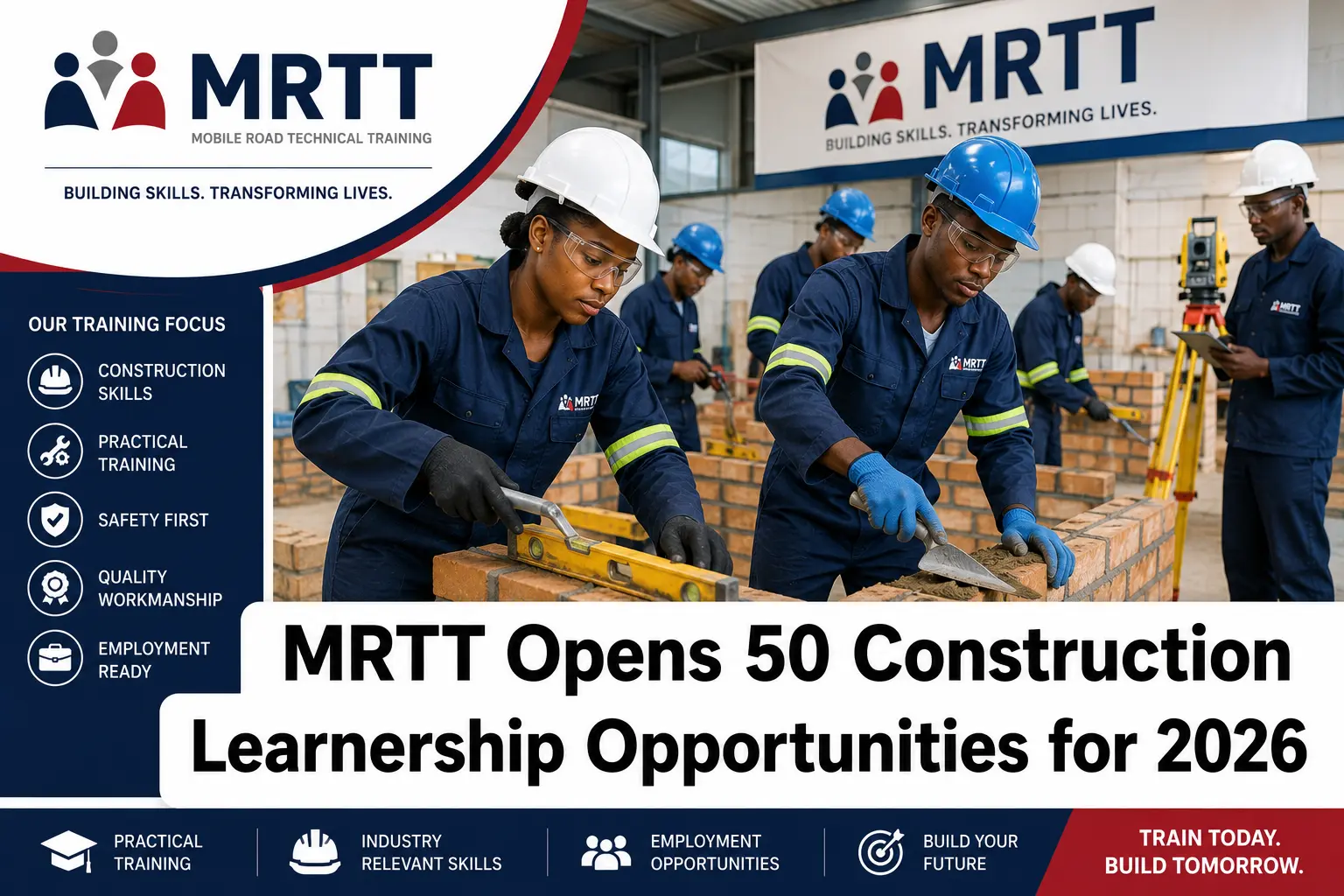 Construction Learnership Opportunities for 2026