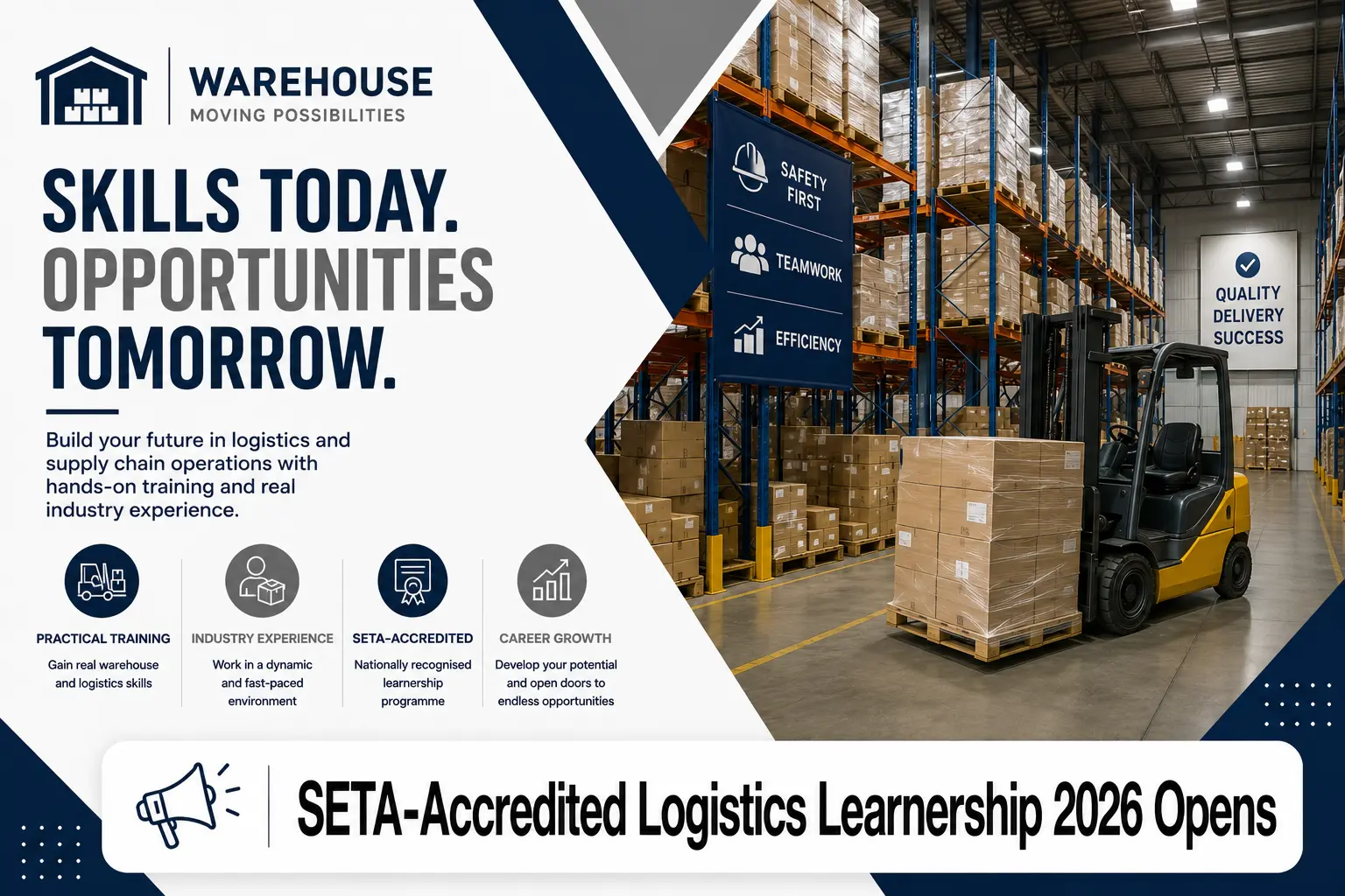 Logistics Learnership 2026 Opens