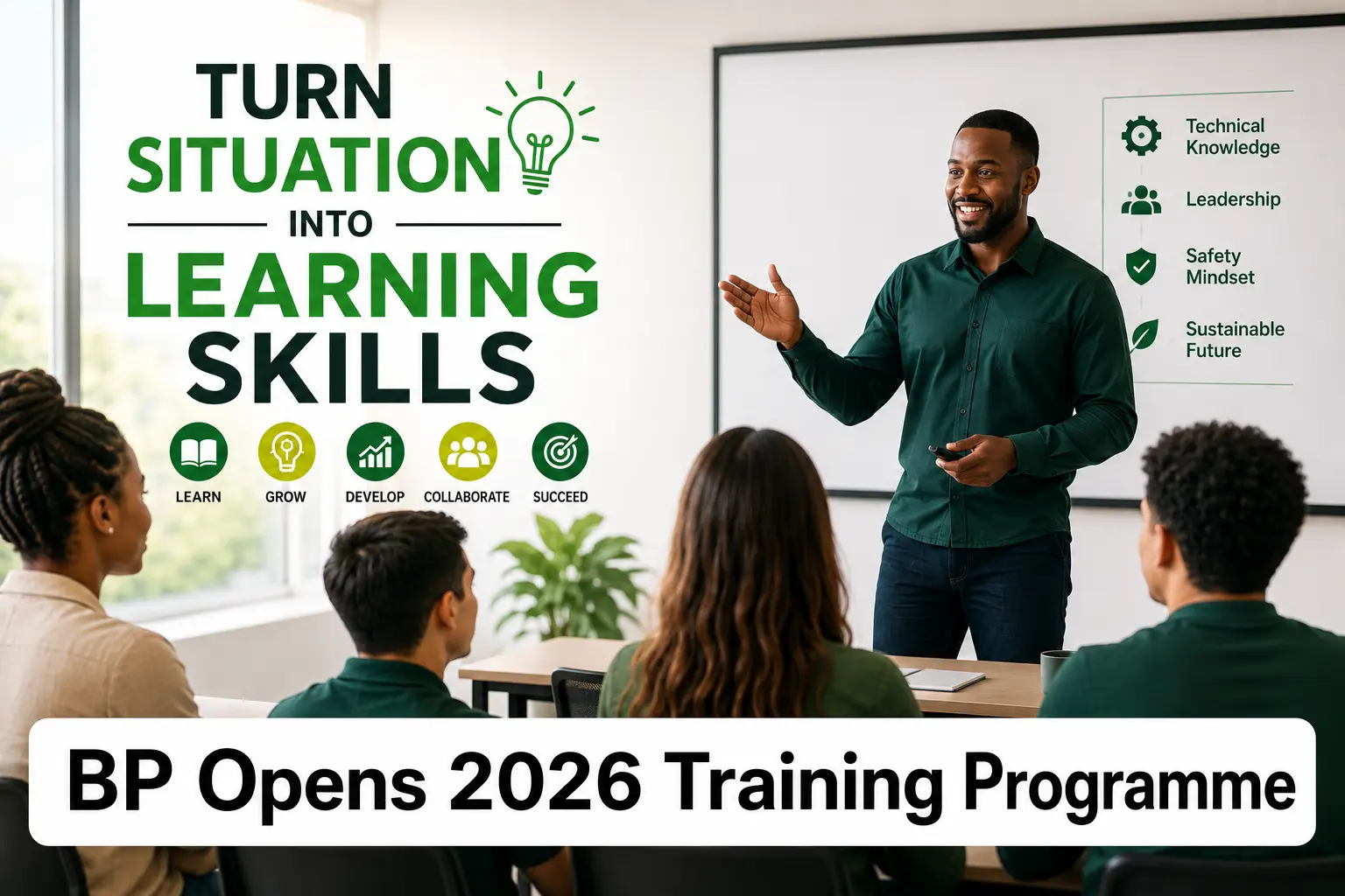 BP Opens 2026 Training Programme