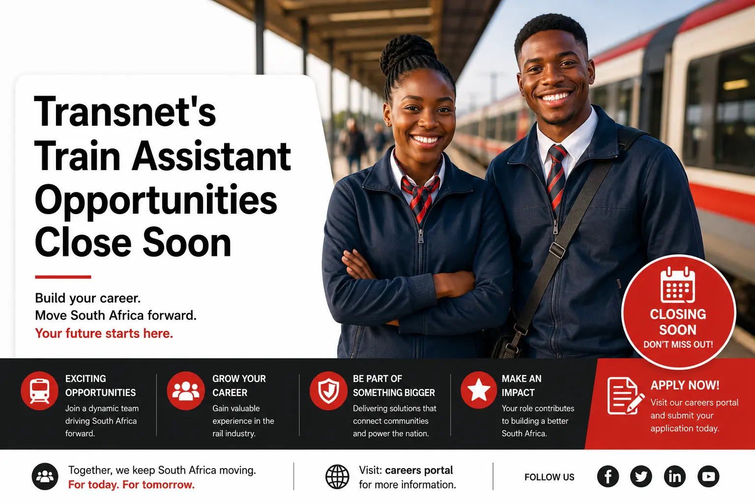 Transnet's Train Assistant Opportunities