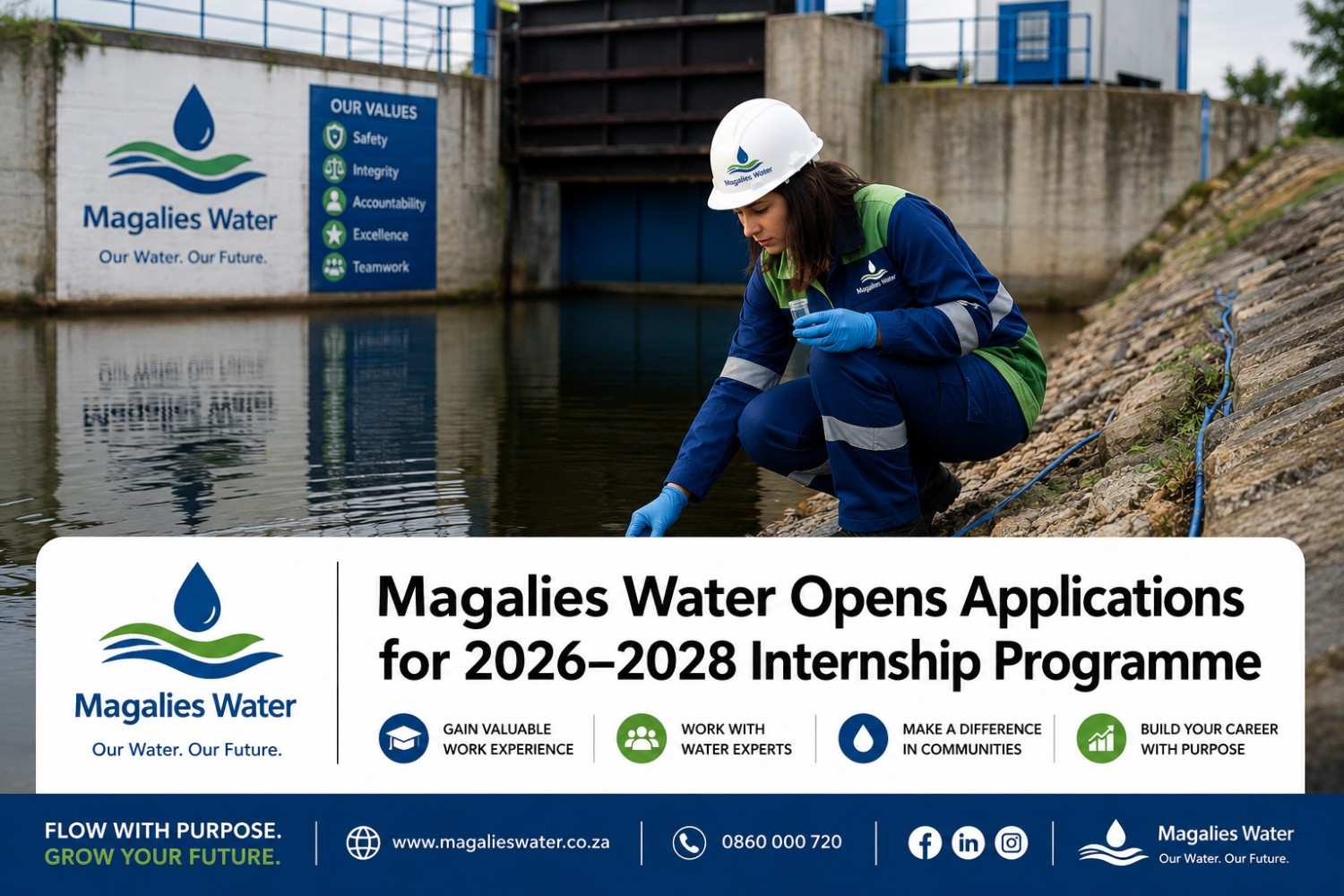 Magalies Water Opens Applications for 2026–2028 Internship Programme