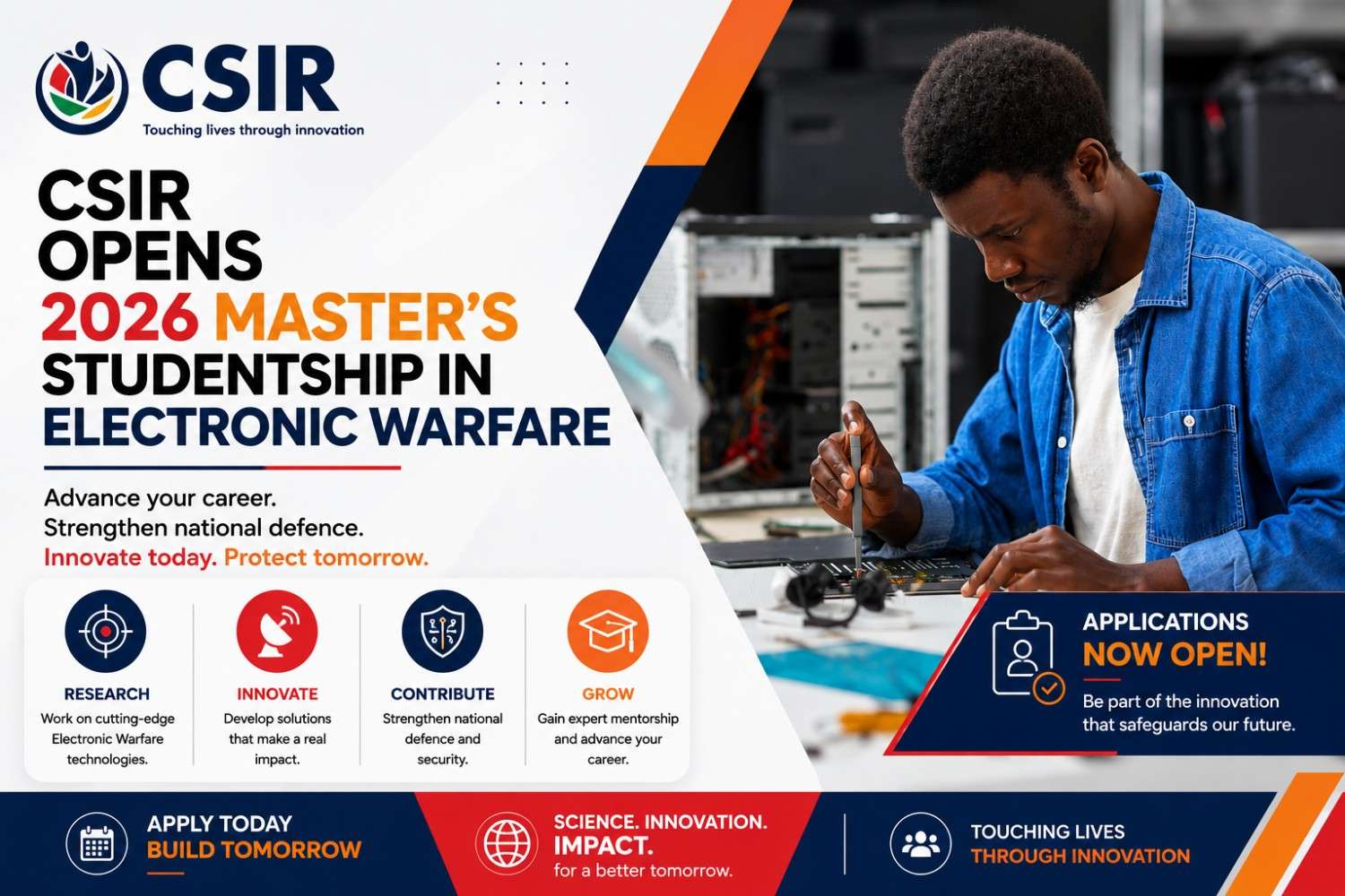 CSIR Opens 2026 Master's Studentship