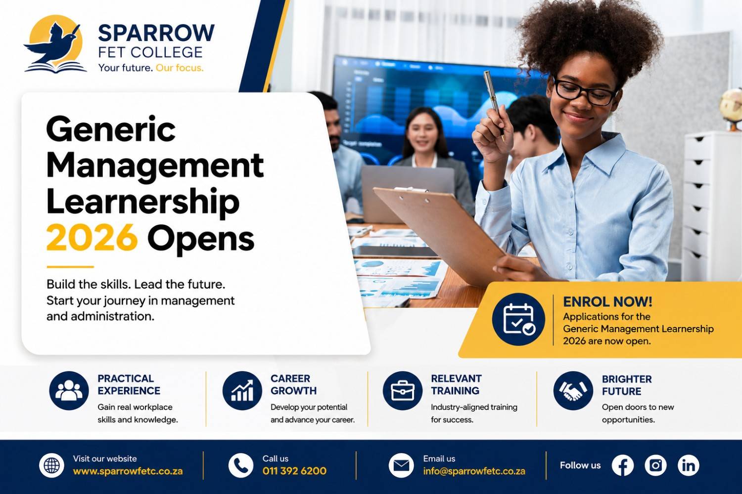 Generic Management Learnership 2026